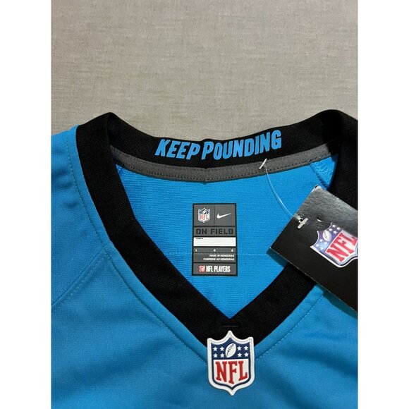 Carolina Panthers #2 DJ Moore Nike On‎ Field Football Jersey Women's Large Blue. - Picture 4 of 10